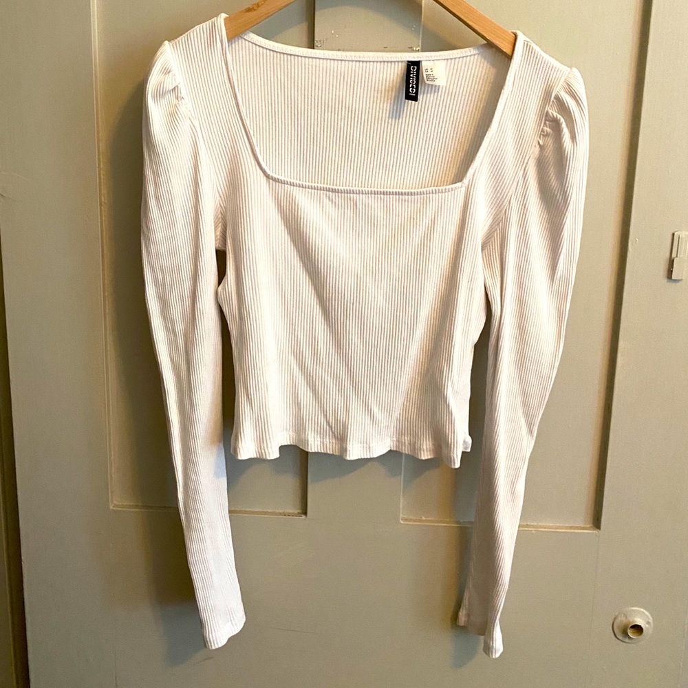 Crop White Top